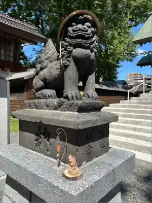 札幌諏訪神社の狛犬