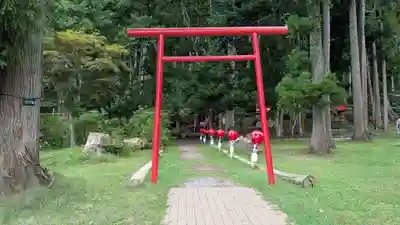 神社（洞爺湖中の島）の鳥居