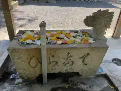 三輪神社の手水舎
