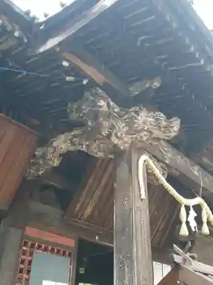 上野国一社八幡八幡宮の芸術