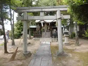 野神神社の鳥居