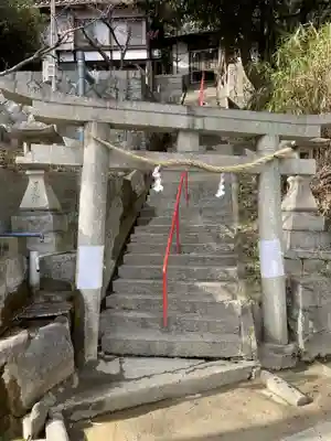 夢野八幡神社の鳥居