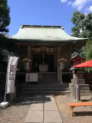 上目黒氷川神社の本殿