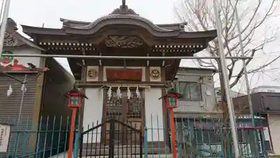 塚越稲荷神社の本殿・本堂