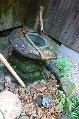 柳谷観音 楊谷寺の手水舎