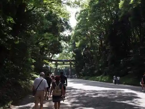 明治神宮の鳥居