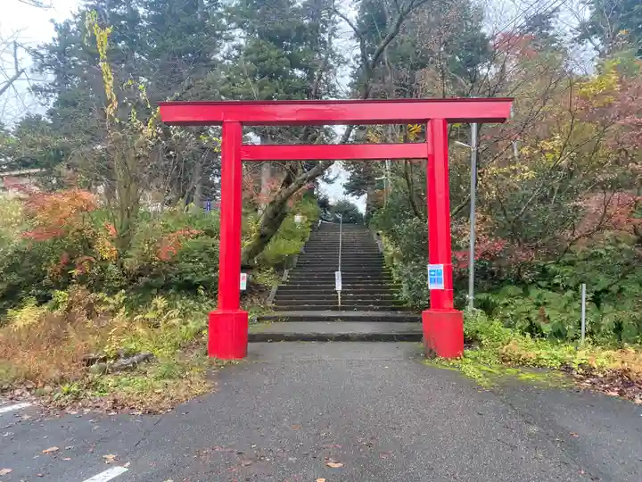 蒼柴神社の鳥居