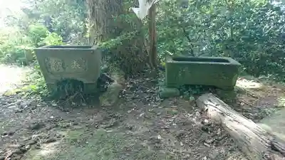 三峰神社の手水舎