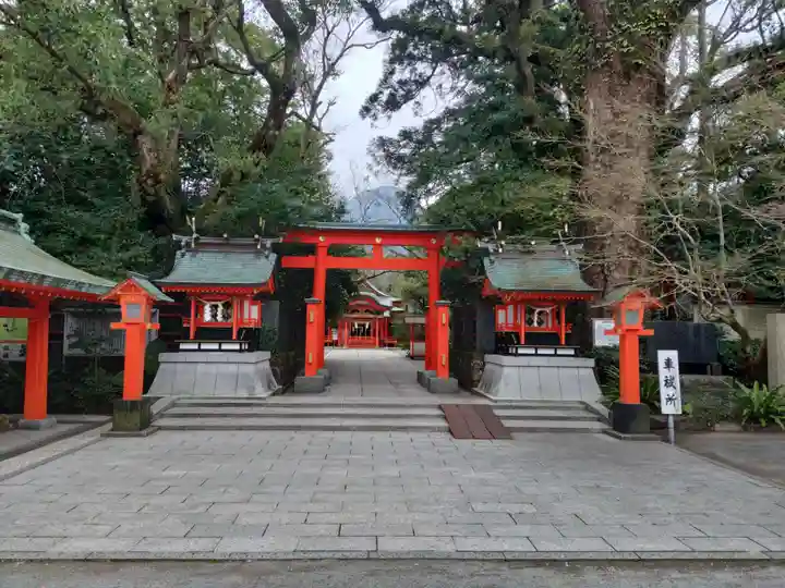 枚聞神社の鳥居