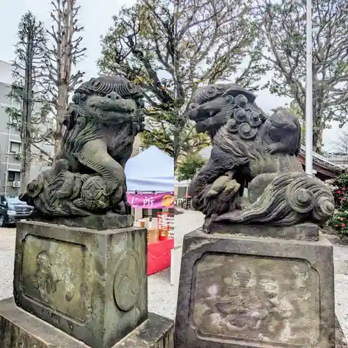 蛇窪神社の狛犬