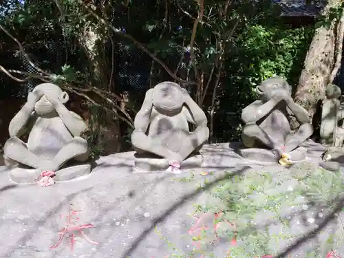 柳川総鎮守 日吉神社の狛犬