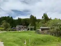 諏訪神社の鳥居