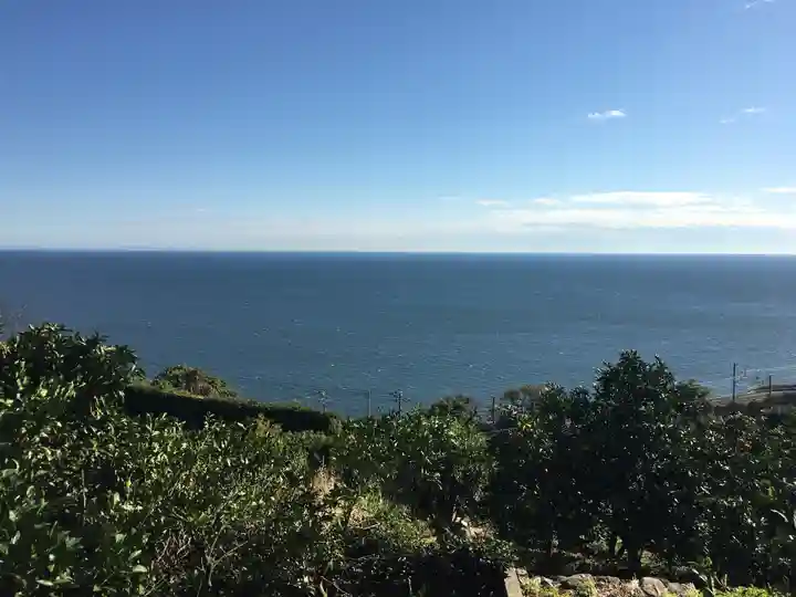 佐奈田霊社の景色