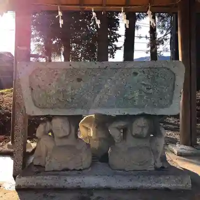 智賀都神社の手水舎