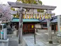 八幡社(松原八幡社)の鳥居