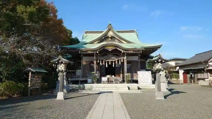 龍口明神社の本殿・本堂