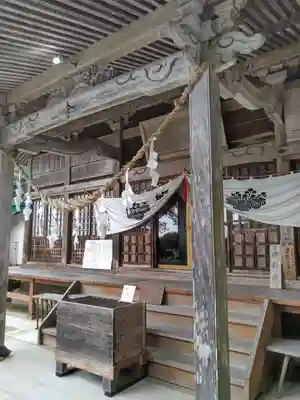 木幡山隠津島神社(二本松市)の本殿・本堂