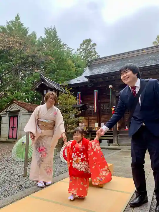 滑川神社 - 仕事と子どもの守り神(福島県)