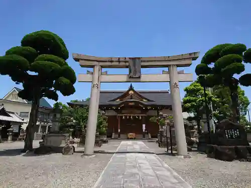 菅生神社の鳥居