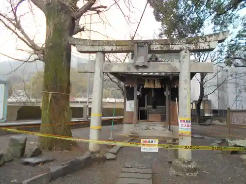 高橋東神社の鳥居