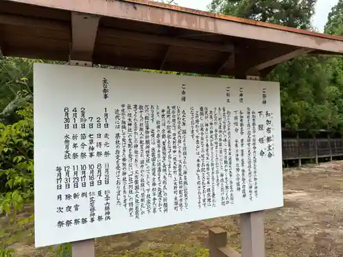 高野宮(内神社)の歴史