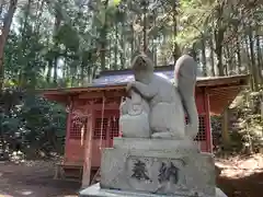 玉藻稲荷神社の狛犬