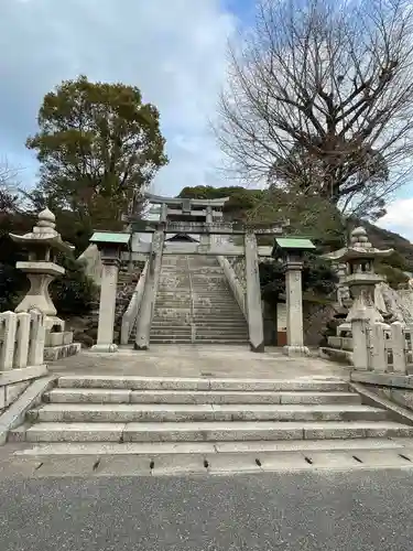 甲宗八幡宮の鳥居