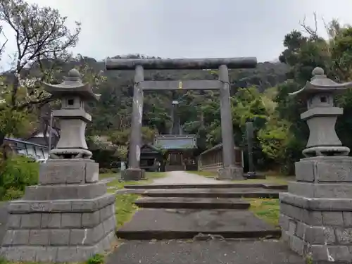 洲崎神社の鳥居