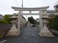 泉井上神社の鳥居
