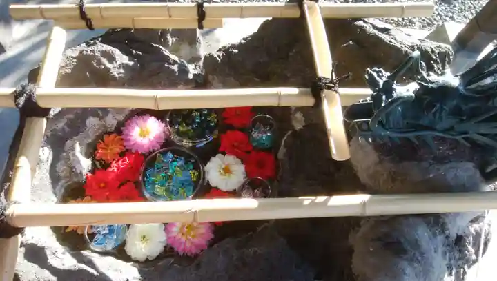 伊達神社の手水舎