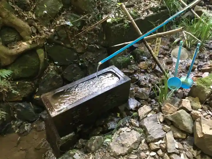 太平山神社の手水舎
