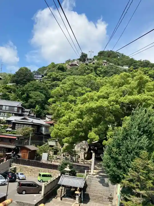 艮神社の景色