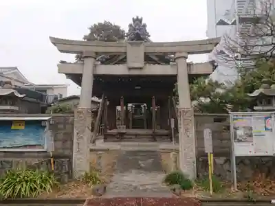 八幡神社の鳥居