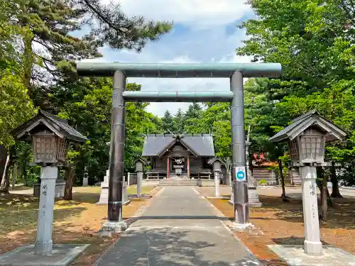 新十津川神社の鳥居