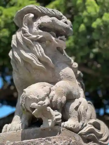 森戸大明神（森戸神社）の狛犬