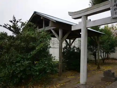 東峰神社の手水舎