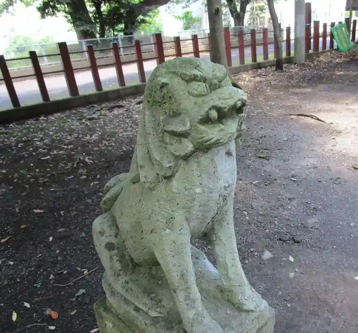 氣比神宮の狛犬