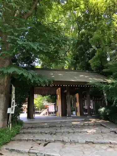 阿佐ヶ谷神明宮の山門・神門