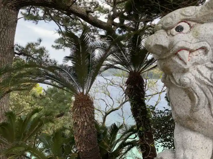 大瀬神社の狛犬