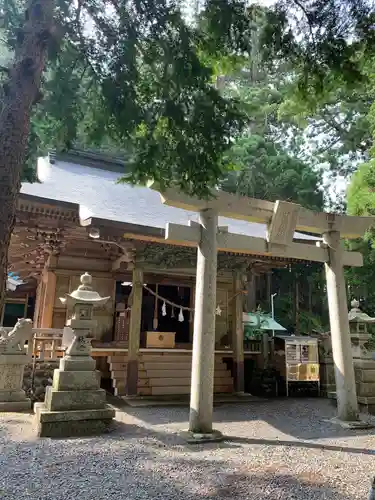 山住神社の本殿・本堂
