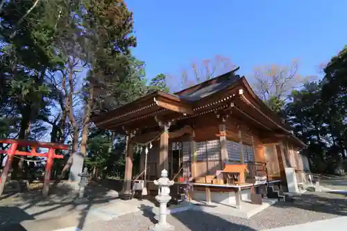 阿久津「田村神社」（郡山市阿久津町）旧社名：伊豆箱根三嶋三社の本殿