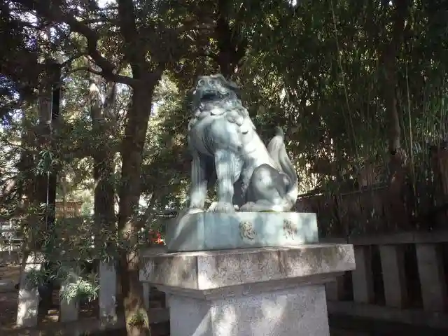 平塚八幡宮の狛犬