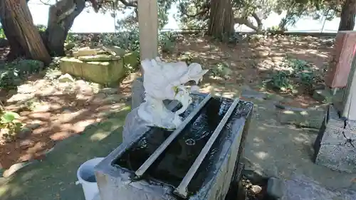 大瀬神社の手水