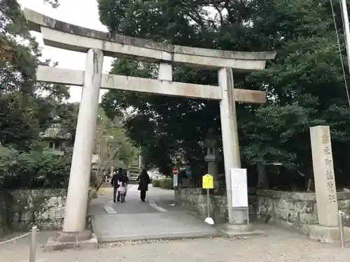 御穂神社の鳥居