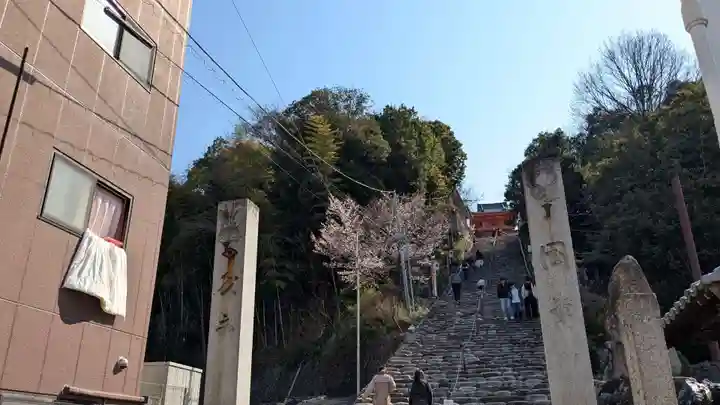 伊佐爾波神社の鳥居