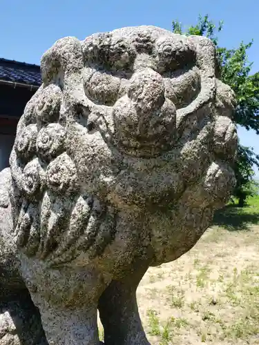 五位荘神社の狛犬