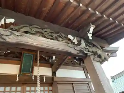 健速神社の本殿・本堂