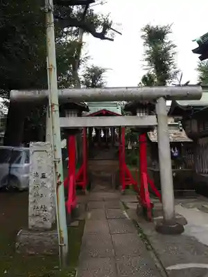 高円寺天祖神社の鳥居