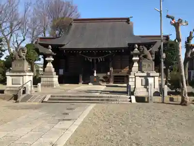 厚木神社の本殿・本堂