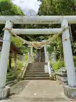 白山神社の鳥居